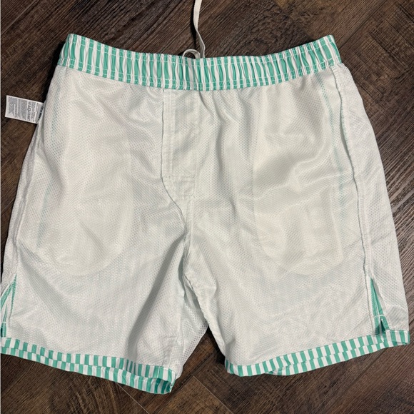 NWT Men’s Striped Swim Trunks - Picture 7 of 8
